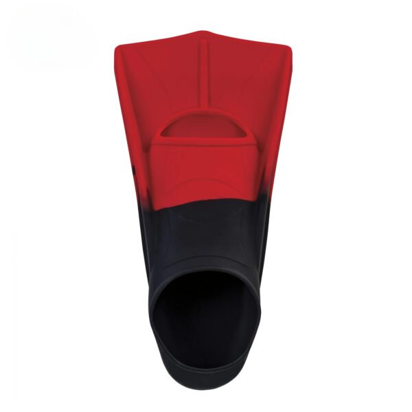 Adult Short Blade Swim Training Fin, Red, Medium - Image 4