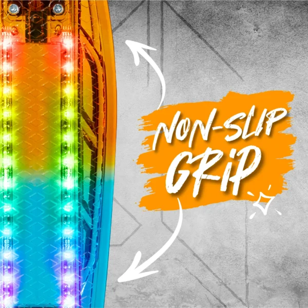 Light-up Skateboard Retro Mini Cruiser 62mm Wheels - Image 4