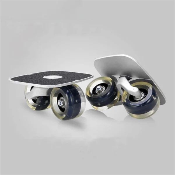 Portable Roller Road Drift Skates Plate Anti-Slip Split Skateboard - Image 3